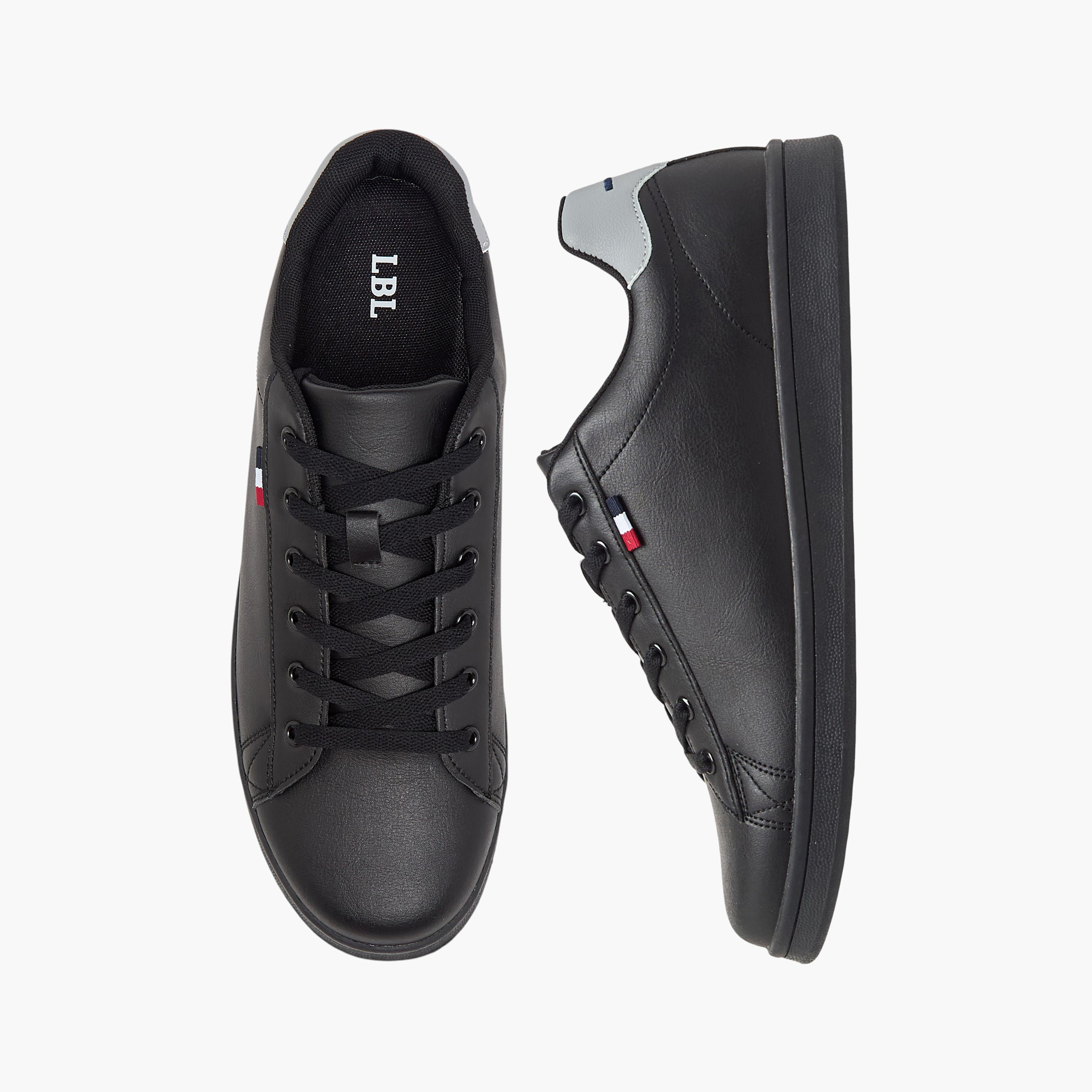 LBL by Shoexpress Panelled Lace-Up Sneakers-men-shoes-sneakers-image-1