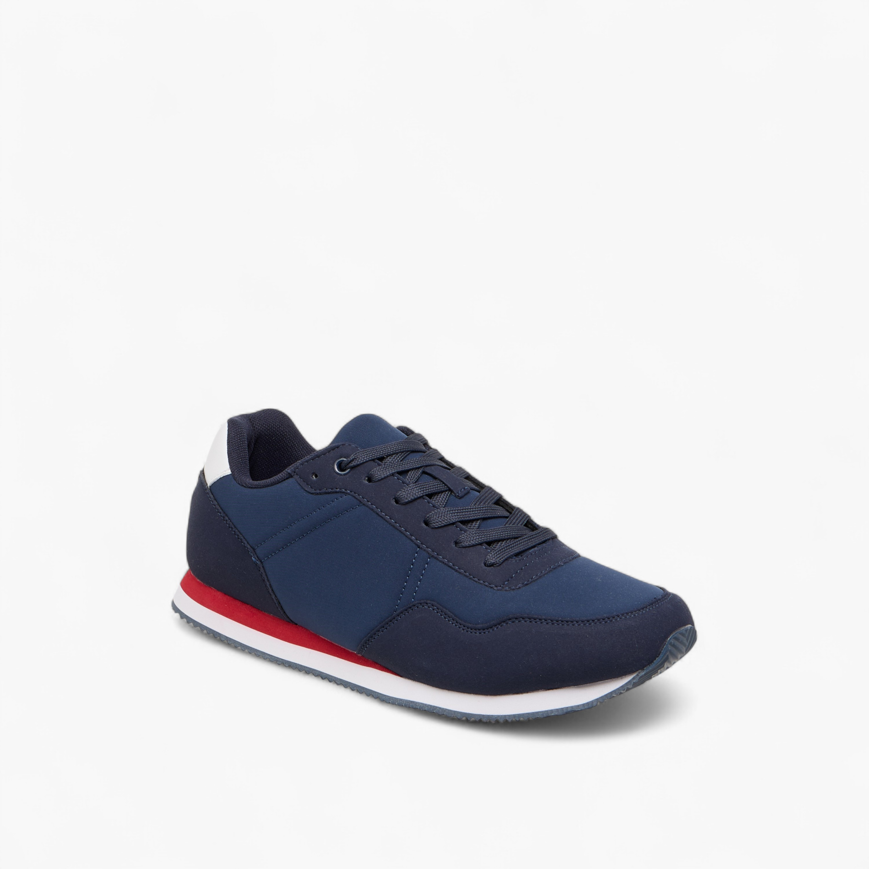 حذاء سنيكرز برباط إغلاق وألواح إل بي إل من شو إكسبريس-men-shoes-sneakers-image-2