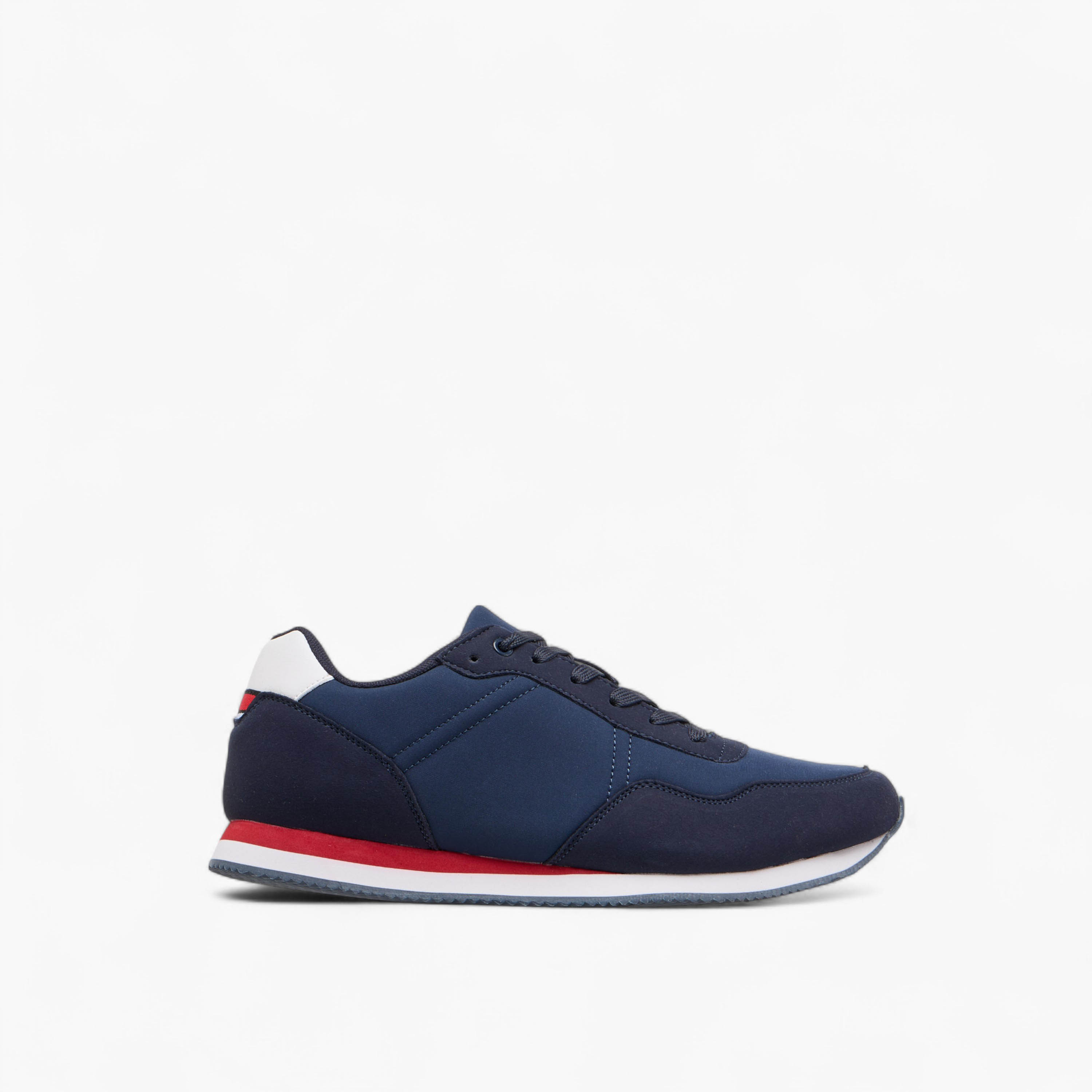 حذاء سنيكرز برباط إغلاق وألواح إل بي إل من شو إكسبريس-men-shoes-sneakers-image-3