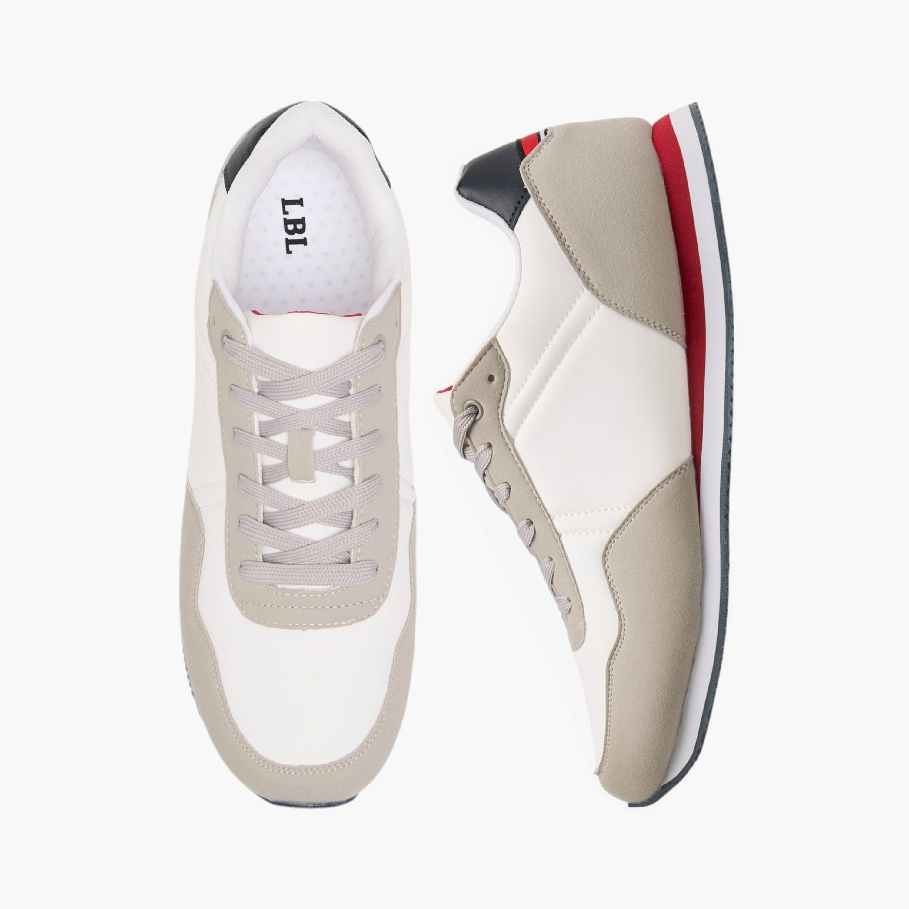 LBL by Shoexpress Panelled Lace-Up Sneakers-men-shoes-sneakers-image-1