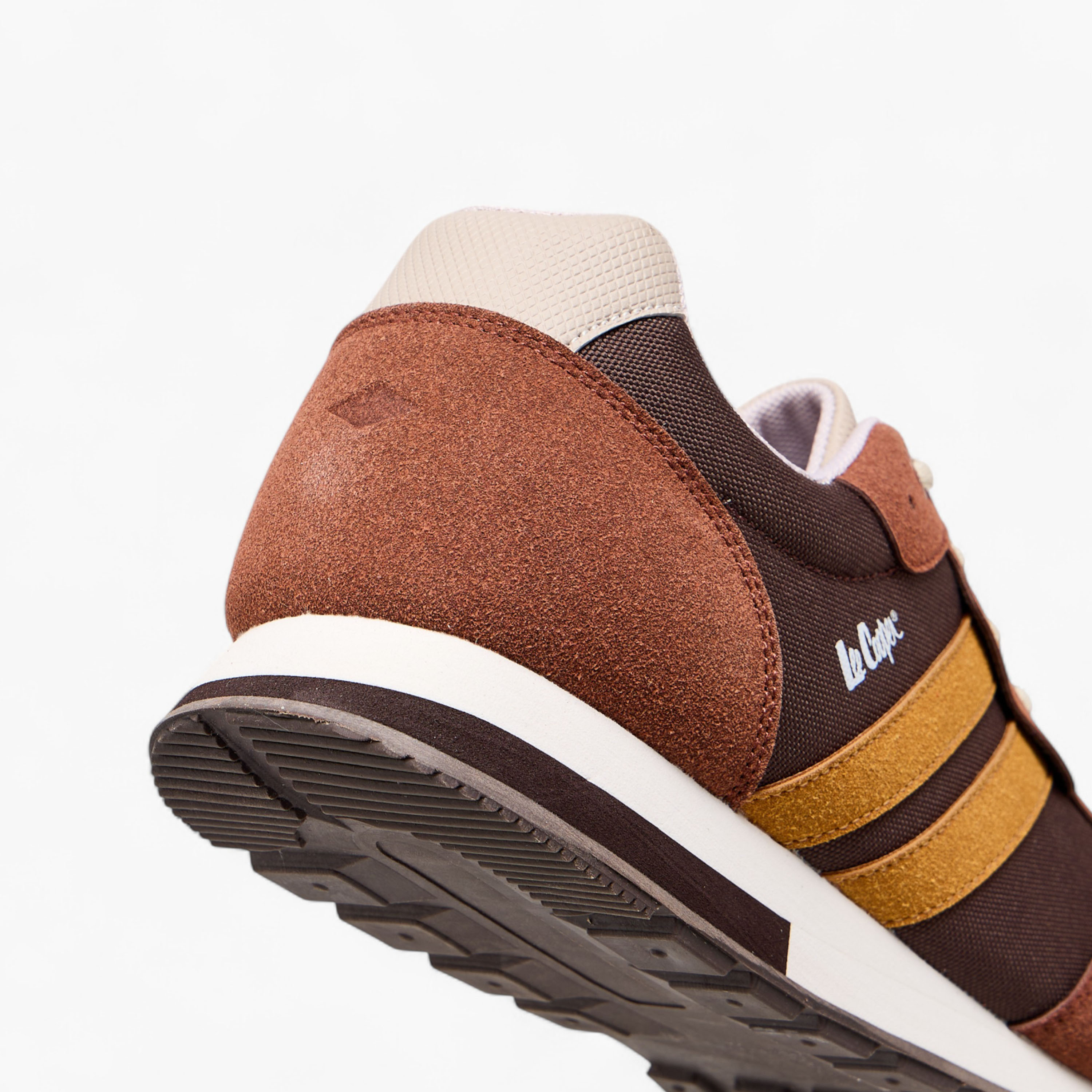 Lee Cooper Men's Panelled Sneakers with Lace-Up Closure-men-shoes-sneakers-image-5