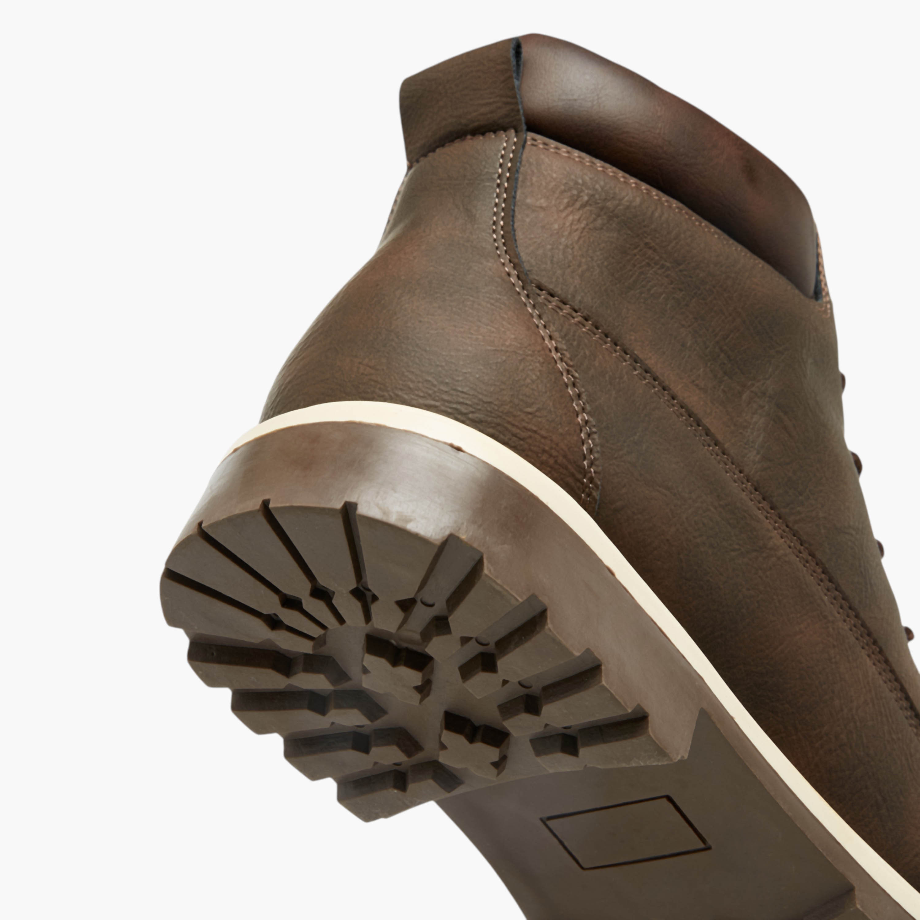 LBL by Shoexpress Solid Lace-Up Ankle Boots-men-shoes-boots-image-5