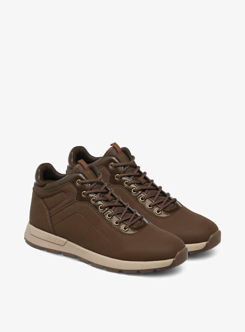 بوت كاحل برباط إغلاق من إل بي إل من شو إكسبريس-men-shoes-boots-image-1