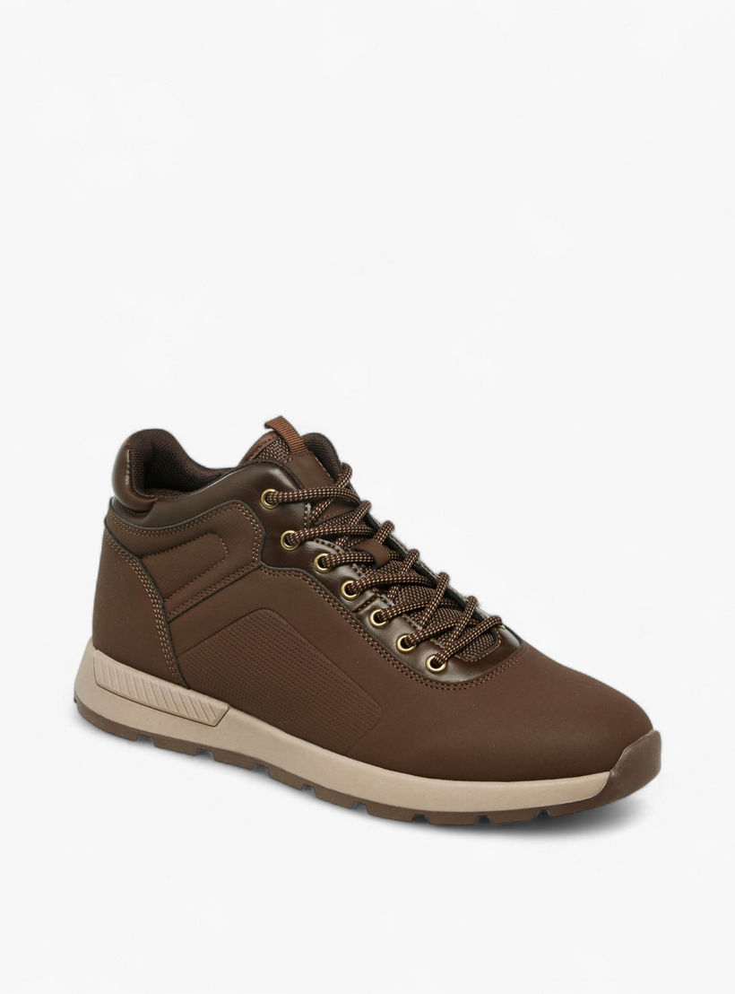 بوت كاحل برباط إغلاق من إل بي إل من شو إكسبريس-men-shoes-boots-image-2