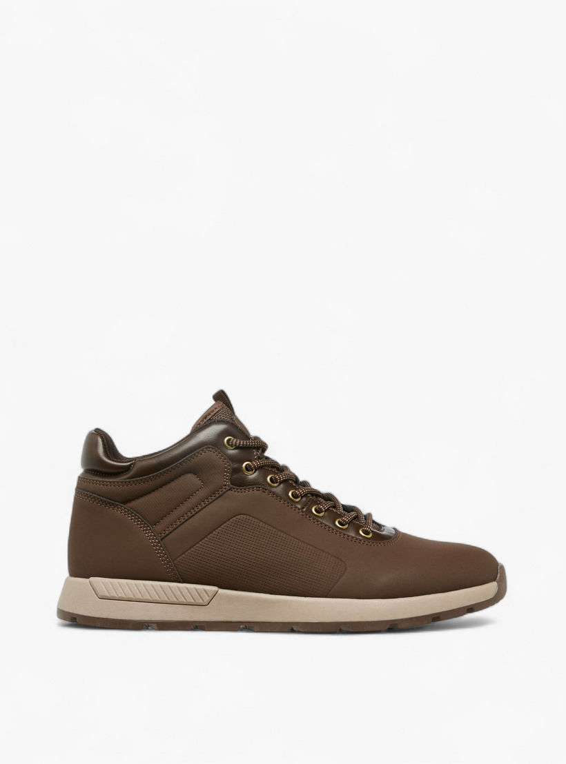 بوت كاحل برباط إغلاق من إل بي إل من شو إكسبريس-men-shoes-boots-image-3