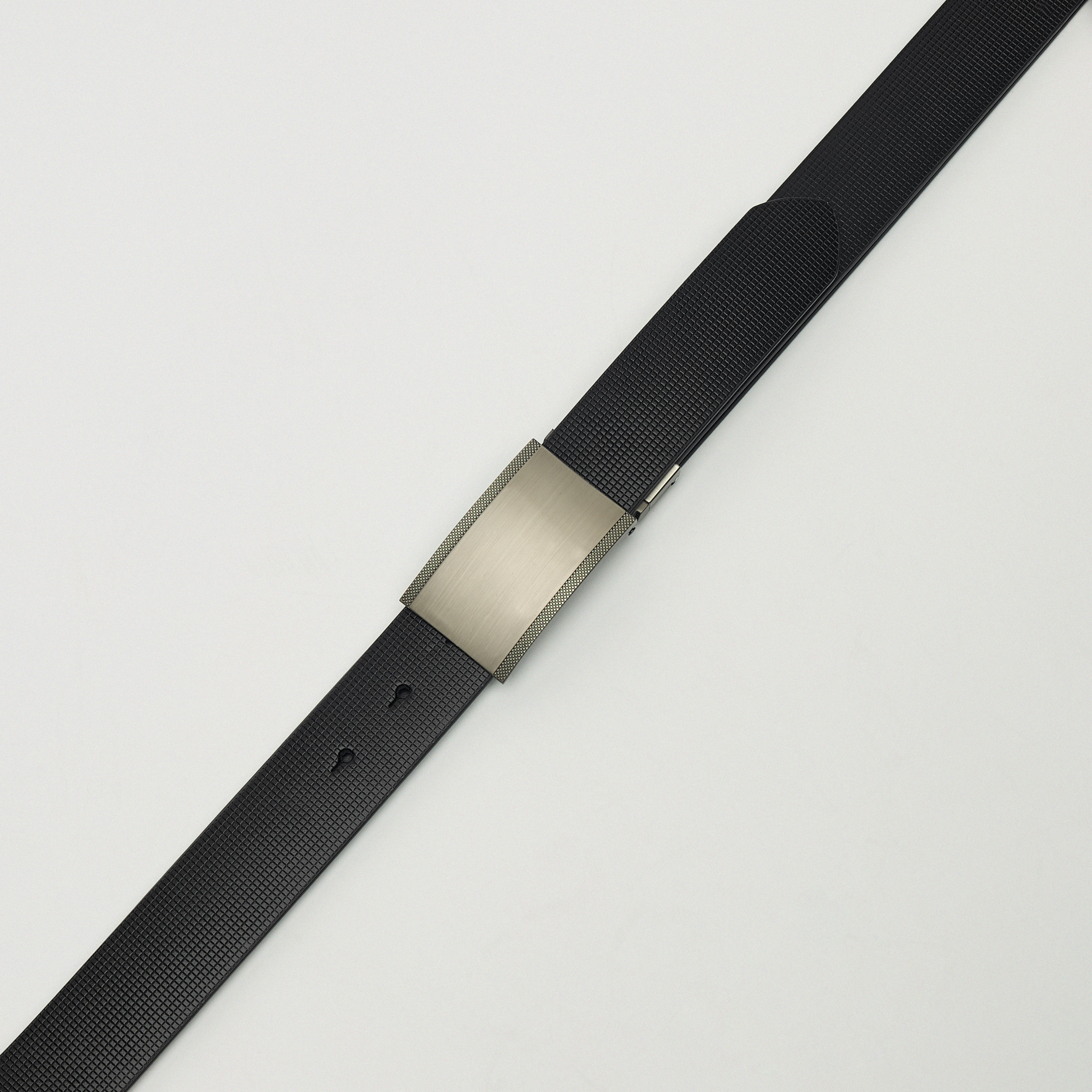LBL by Shoexpress Textured Reversible Belt with Plate Buckle Closure-men-beltsandwallets-belts-image-2