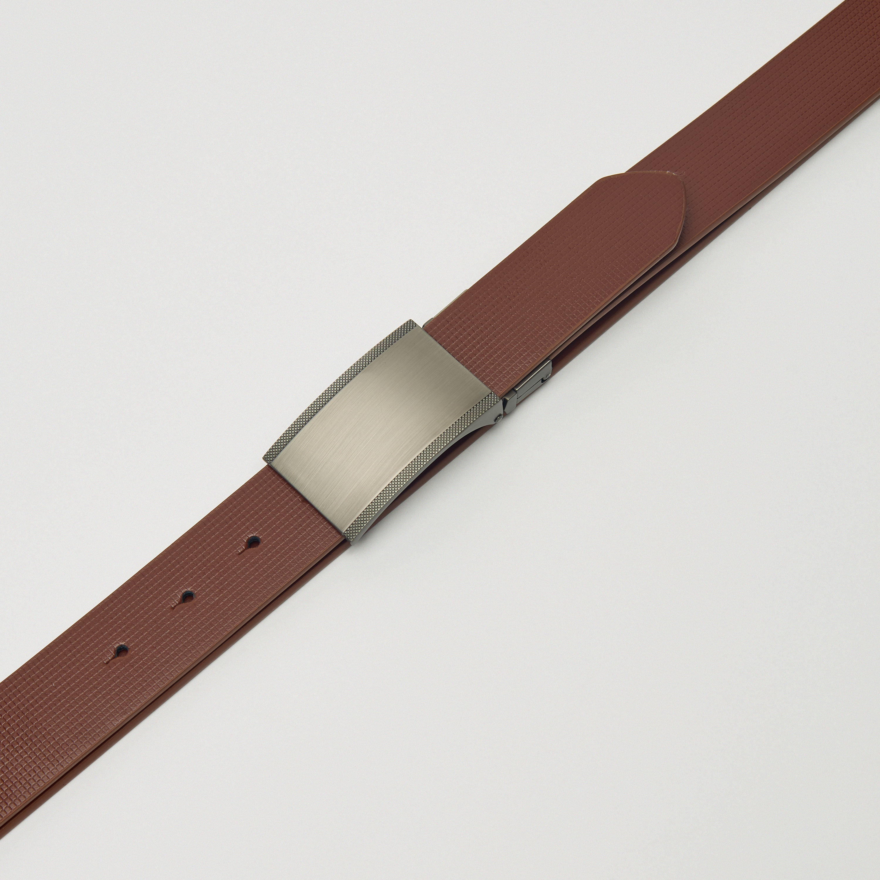 LBL by Shoexpress Textured Reversible Belt with Plate Buckle Closure-men-beltsandwallets-belts-image-2