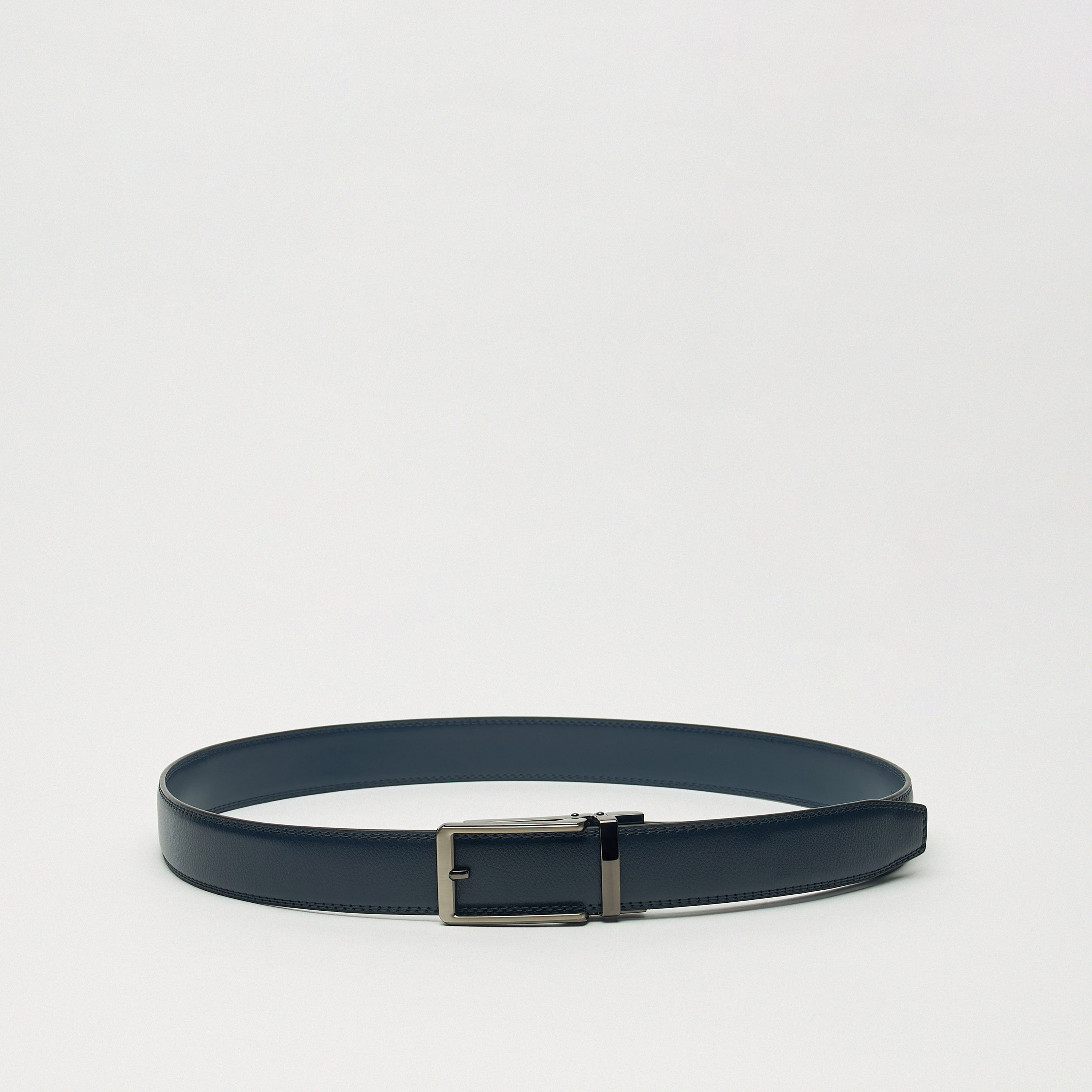 LBL by Shoexpress Textured Reversible Belt with Pin Buckle Closure-men-beltsandwallets-belts-image-1