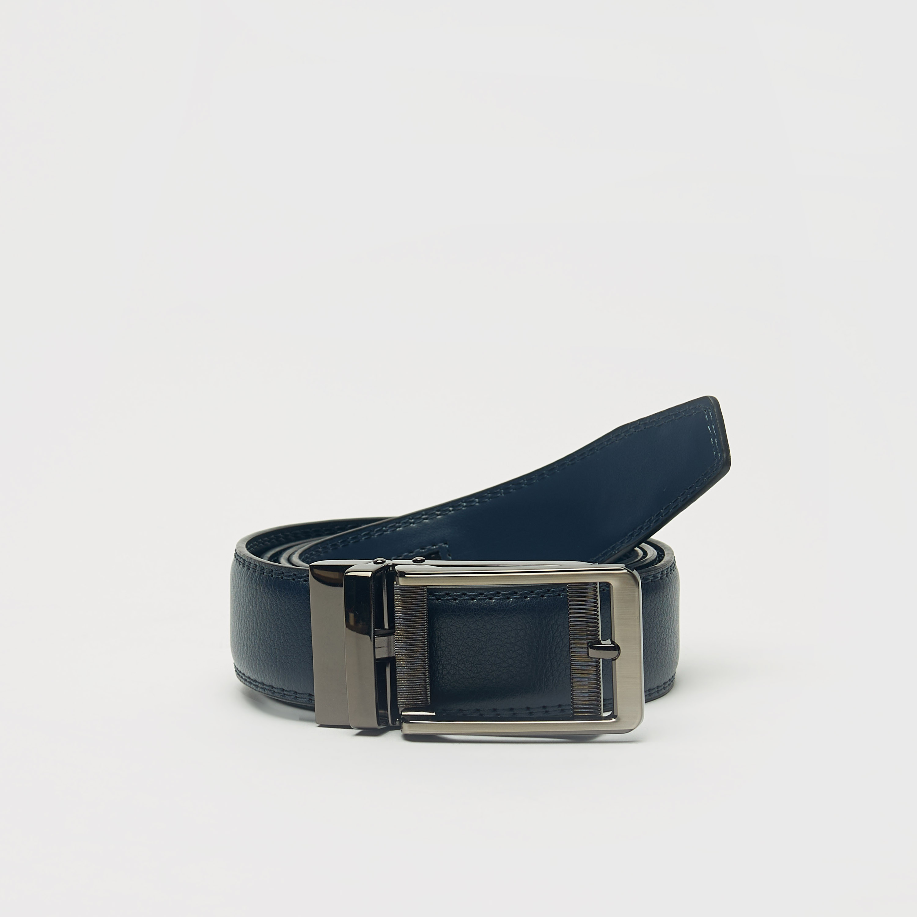 LBL by Shoexpress Textured Reversible Belt with Pin Buckle Closure-men-beltsandwallets-belts-image-3