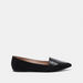 Celeste Women's Textured Slip-On Ballerina Shoes-Women%27s Ballerinas-thumbnail-0