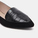 Celeste Women's Textured Slip-On Ballerina Shoes-Women%27s Ballerinas-thumbnail-4