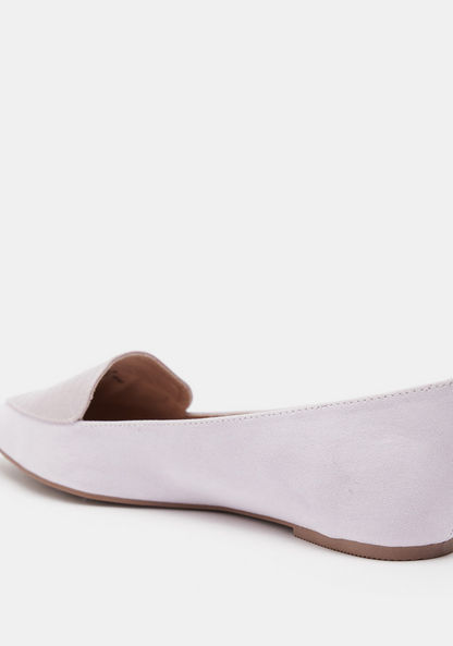 Celeste Women's Textured Slip-On Ballerina Shoes-Women%27s Ballerinas-image-2