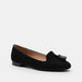Celeste Women's Slip-On Round Toe Ballerina Shoes with Tassel Accent-Women%27s Ballerinas-thumbnailMobile-1