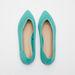 Celeste Women's Textured Slip-On Pointed Toe Ballerina Shoes-Women%27s Ballerinas-thumbnail-4