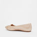 Celeste Women's Textured Slip-On Ballerina Shoes-Women%27s Ballerinas-thumbnailMobile-1