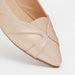 Celeste Women's Textured Slip-On Ballerina Shoes-Women%27s Ballerinas-thumbnailMobile-3