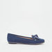 Celeste Women's Grosgrain Bow Detail Slip-On Loafers-Women%27s Casual Shoes-thumbnail-0