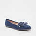 Celeste Women's Grosgrain Bow Detail Slip-On Loafers-Women%27s Casual Shoes-thumbnail-1