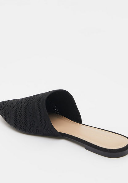 Celeste Women's Textured Slip-On Mules-Women%27s Casual Shoes-image-2