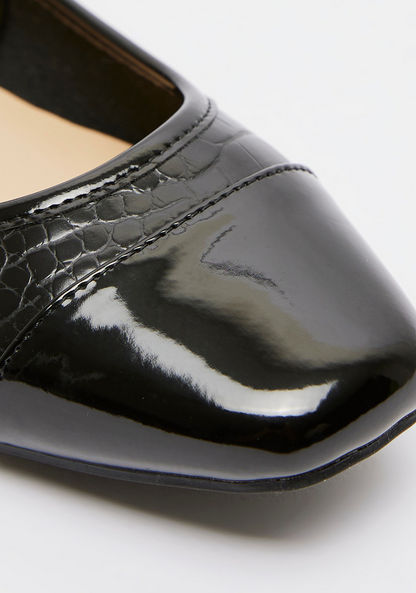Celeste Women's Slip-On Square-Toe Ballerina Shoes-Women%27s Ballerinas-image-1