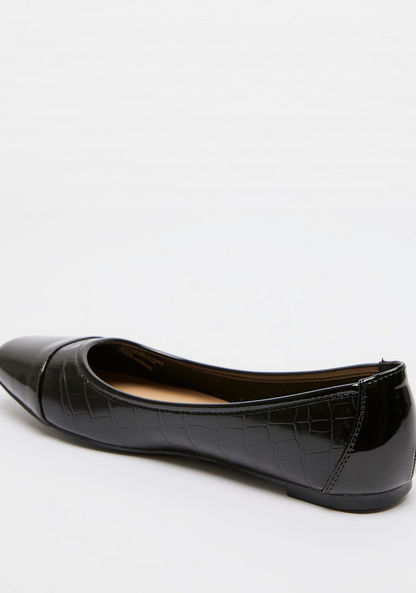 Celeste Women's Slip-On Square-Toe Ballerina Shoes-Women%27s Ballerinas-image-3