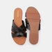 Cut Out Detail Cross Strap Slip-On Slides-Women%27s Flat Sandals-thumbnail-4
