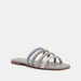 Celeste Solid Slip-On Slides-Women%27s Flat Sandals-thumbnail-1