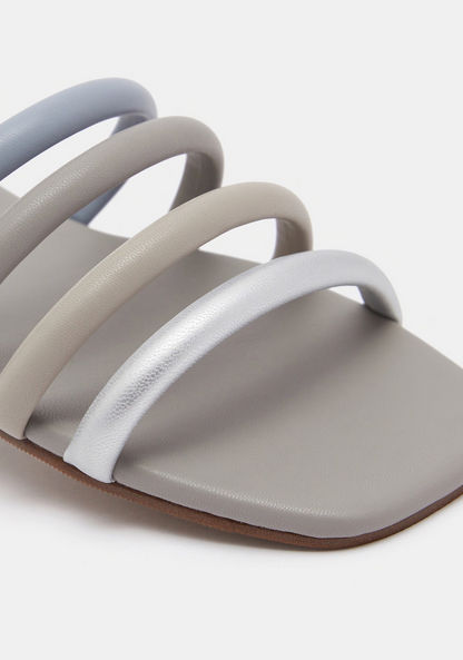 Celeste Solid Slip-On Slides-Women%27s Flat Sandals-image-3