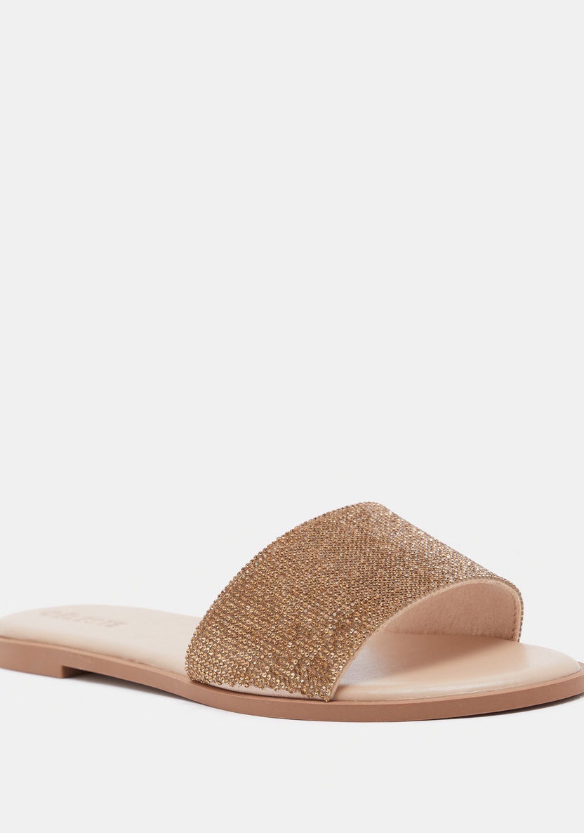 Celeste Textured Flat Sandals-Women%27s Flat Sandals-image-1