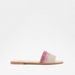 Celeste Women's Embellished Open Toe Slide Sandals-Women%27s Flat Sandals-thumbnailMobile-0