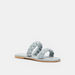 Celeste Women's Open Toe Slide Sandals with Braided Straps-Women%27s Flat Sandals-thumbnailMobile-1