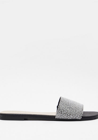 Celeste Women's Embellished Slip-On Sandals-Women%27s Flat Sandals-image-0