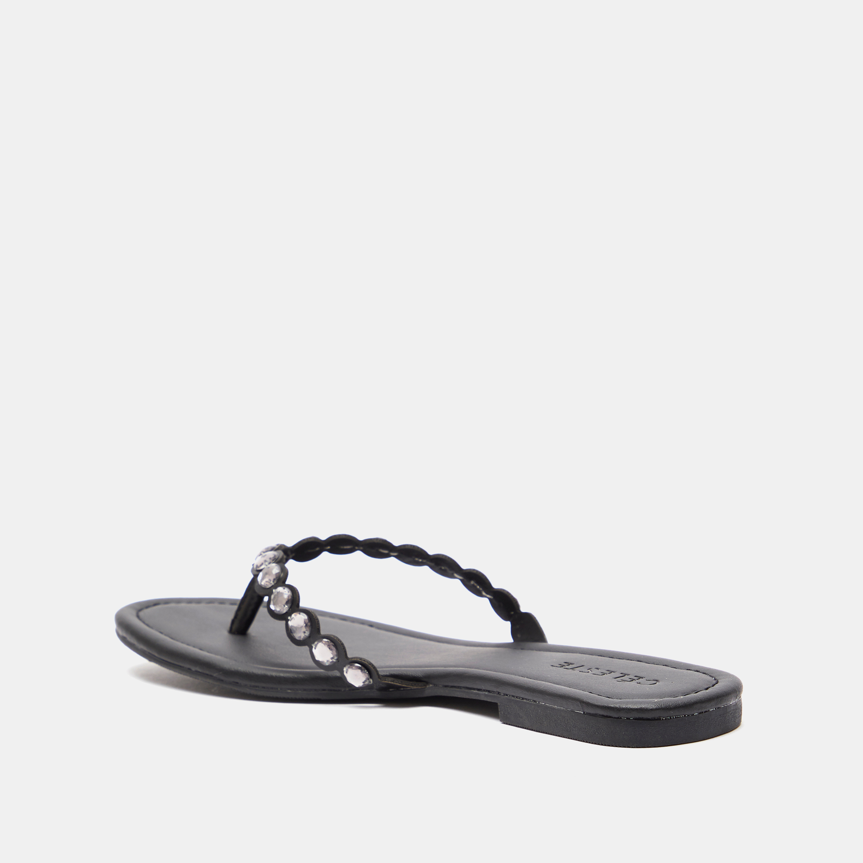 صندل ثونغ مزين وسهل الارتداء للنساء من سيليست-women-shoes-flats-sandals-image-3