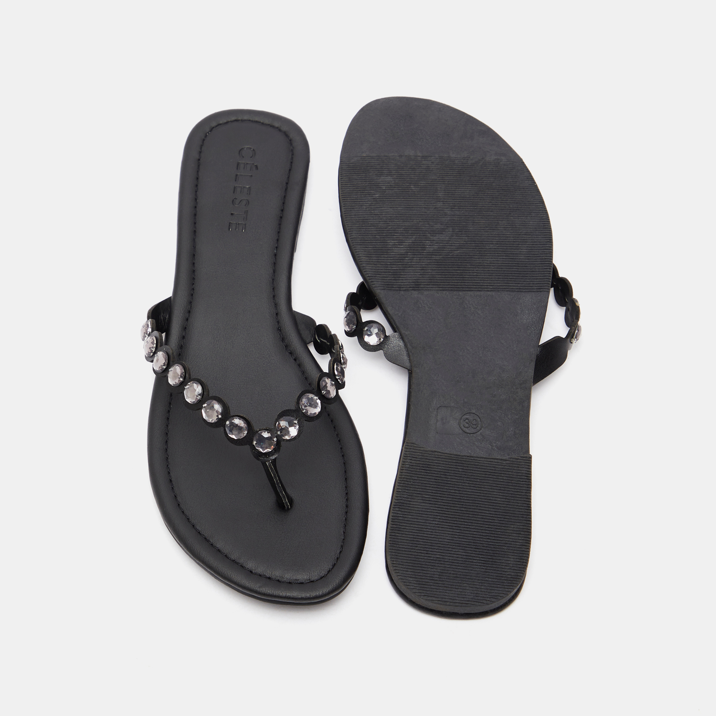 صندل ثونغ مزين وسهل الارتداء للنساء من سيليست-women-shoes-flats-sandals-image-5