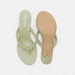Celeste Women's Braid Detail Slip-On Thong Sandals with Stiletto Heels-Women%27s Heel Sandals-thumbnail-5