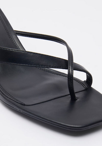 Celeste Women's Slip-On Sandals with Kitten Heels-Women%27s Heel Sandals-image-3