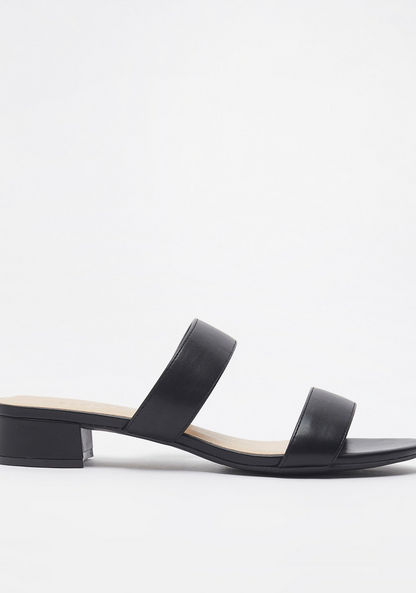 Celeste Women's Slip-On Sandals with Block Heels-Women%27s Heel Sandals-image-0