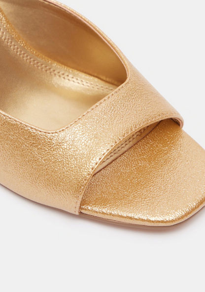 Celeste Solid Slide Sandals with Stiletto Heels-Women%27s Heel Sandals-image-3