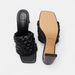 Celeste Women's Weave Detail Open Toe Slip-On Sandals with Block Heels-Women%27s Heel Sandals-thumbnailMobile-4