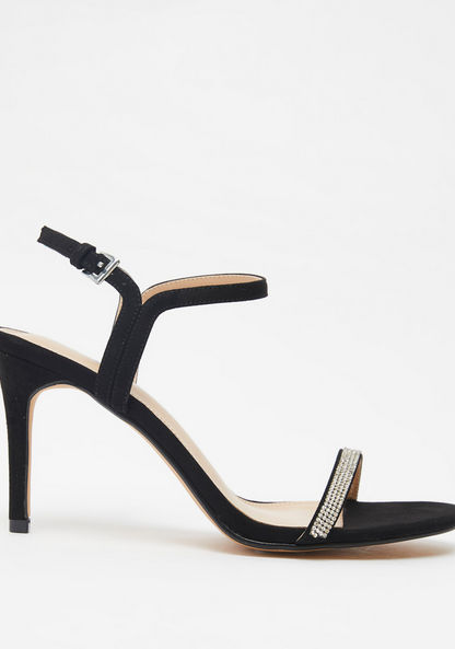 Celeste Open Toe Embellished Sandals with Stiletto Heels-Women%27s Heel Sandals-image-0