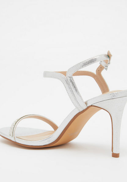 Celeste Open Toe Embellished Sandals with Stiletto Heels-Women%27s Heel Sandals-image-2