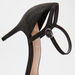 Celeste Open Toe Textured Sandals with Stiletto Heels-Women%27s Heel Sandals-thumbnail-3