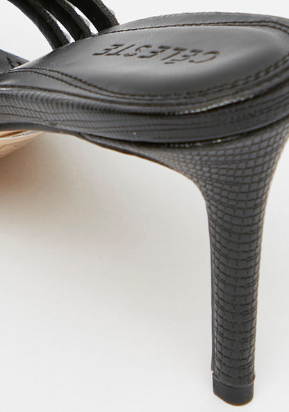 Celeste Women's Embellished Slip-On Sandals with Stiletto Heels-Women%27s Heel Sandals-image-4