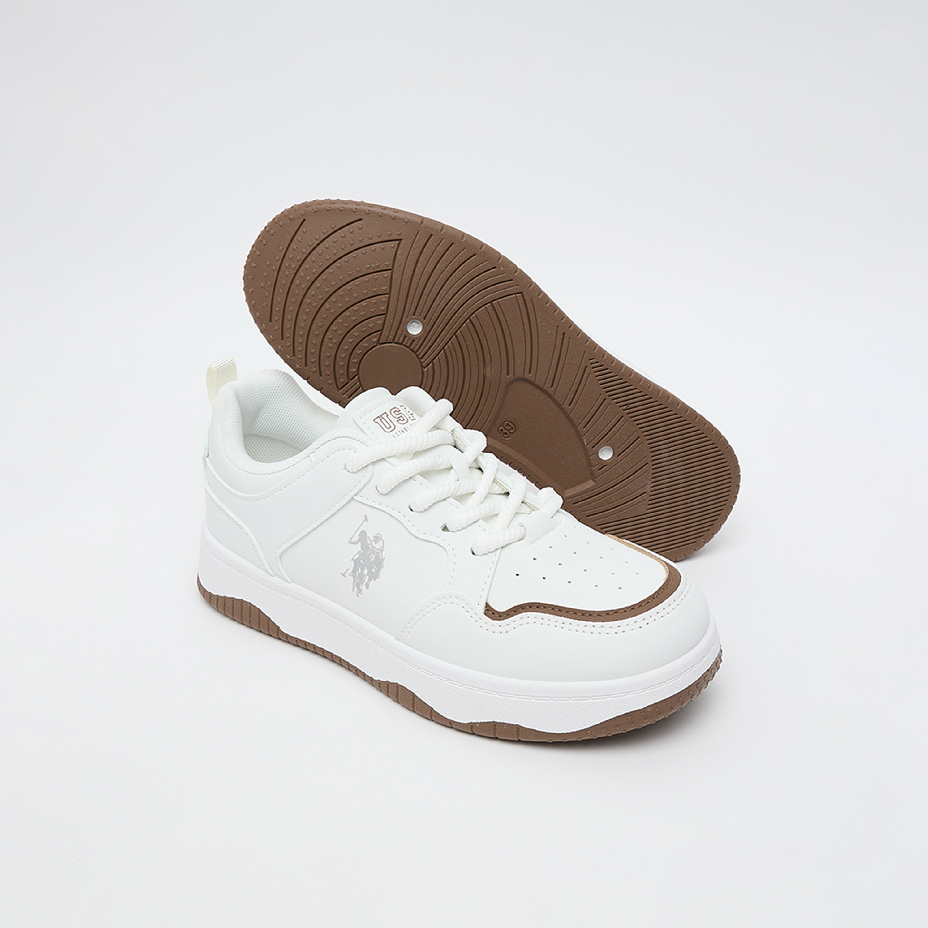 يو اس بولو - حذاء رياضي ويكتور نسائي برباط نعل سميك كاحل منخفض | WECTOR-GLB-WMN-women-shoes-sneakers-image-9