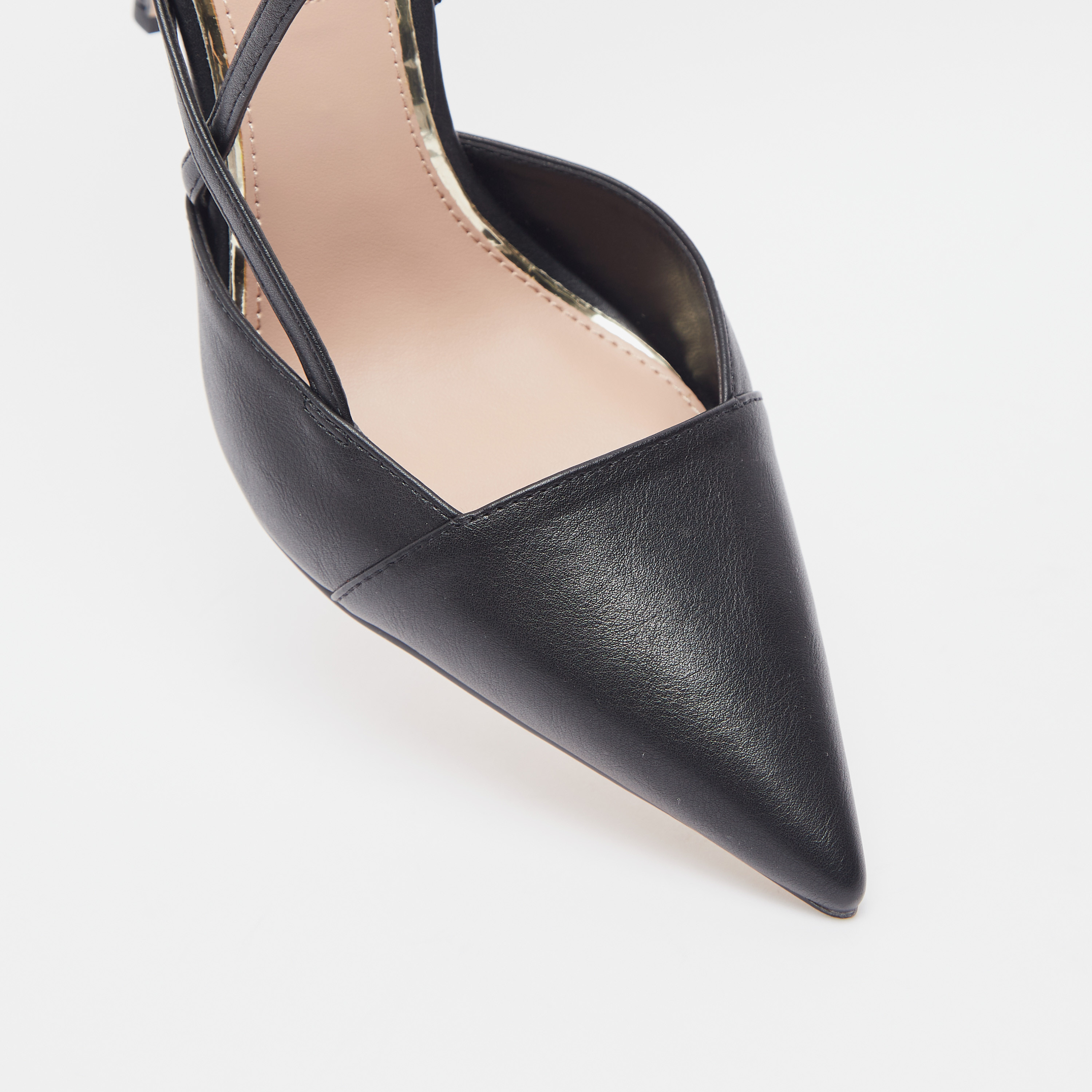 ELLE Women's Pointed Toe Stiletto Heels with Back Strap-women-shoes-heels-image-4
