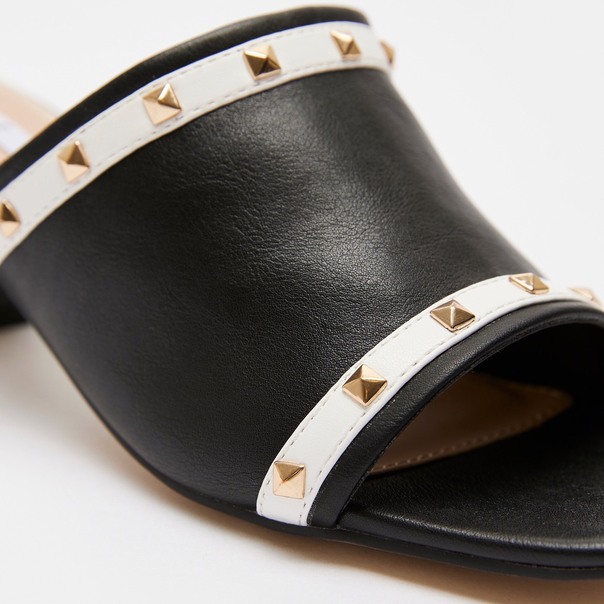 ELLE Studded Peep-Toe Block Heels with Slip-On Style-women-shoes-heels-image-4