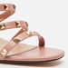 ELLE Women's Stud Embellished Slip-On Sandals with Stiletto Heels-Women%27s Heel Sandals-thumbnail-3