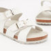 Textured Floaters with Buckle Closure-Baby Boy%27s Sandals-thumbnail-2