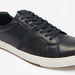 Lee Cooper Men's Textured Sneakers with Lace-Up Closure-Men%27s Sneakers-thumbnail-4