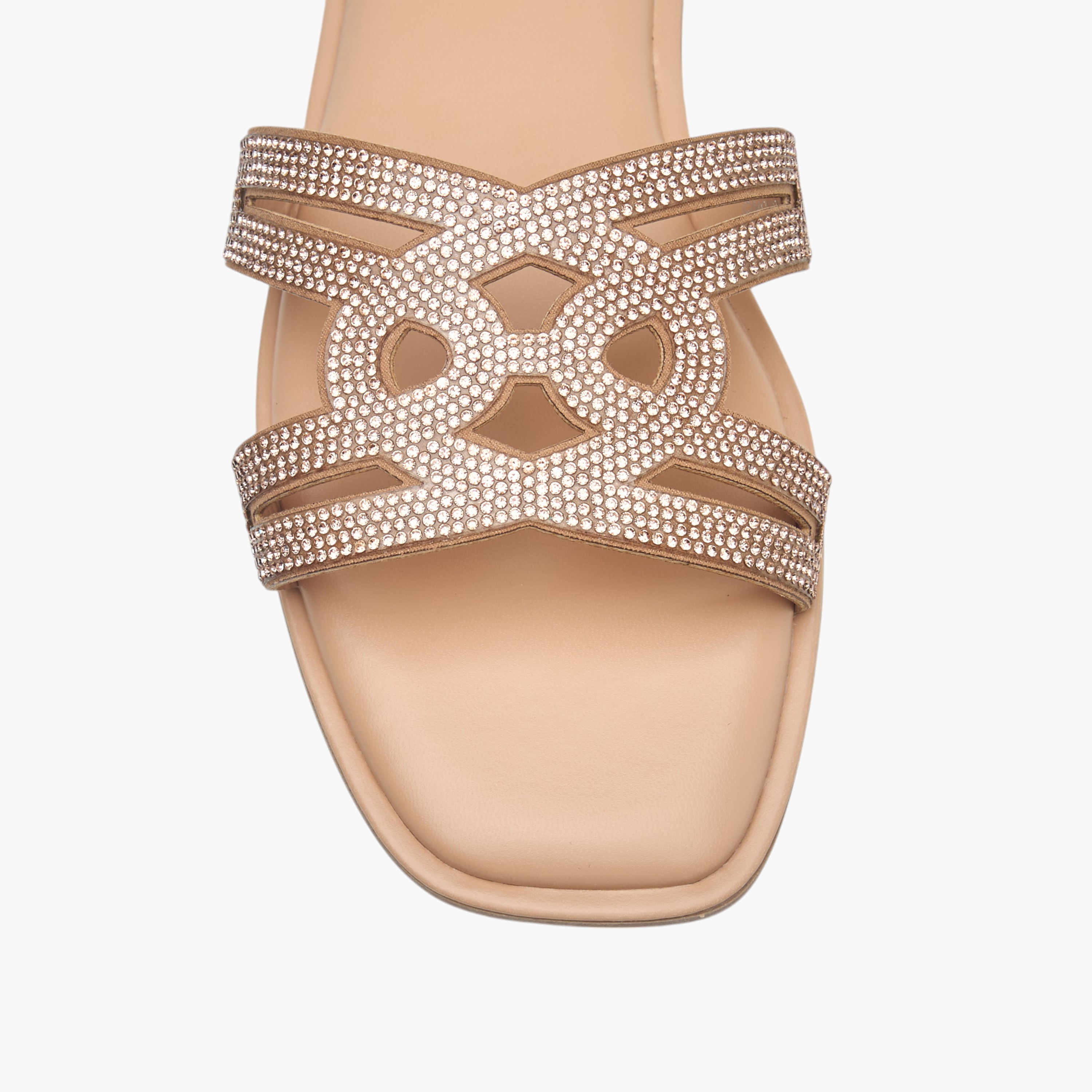 صندل مرصع سهل الارتداء بحزام للنساء من سيليست-women-shoes-flats-sandals-image-4